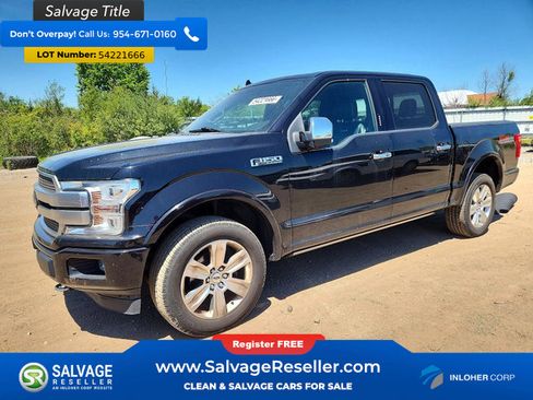 Used 2019 Ford F150 Platinum w/ Equipment Group 701A Luxury AWD/4WD image 1