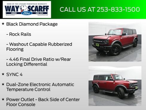 New 2025 Ford Bronco Big Bend w/ Black Diamond Package AWD/4WD image 18