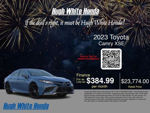 Used 2023 Toyota Camry XSE image 3