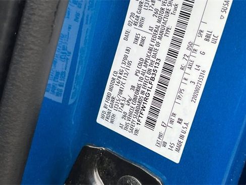 Used 2020 Ford F150 Raptor w/ Equipment Group 802A Luxury image 38