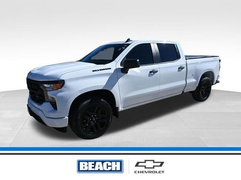 Used 2024 Chevrolet Silverado 1500 Custom w/ LPO, Dark Essentials Package image 1