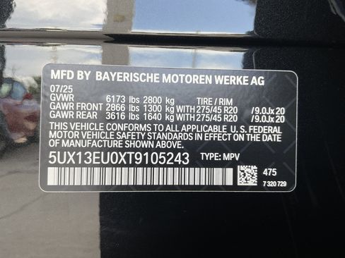 New 2026 BMW X5 sDrive40i w/ M Sport Package image 37