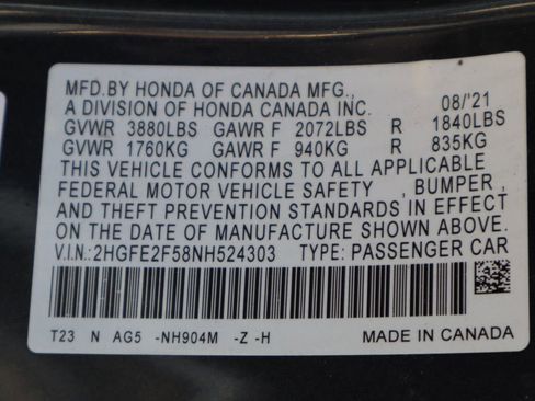 Used 2022 Honda Civic Sport image 31