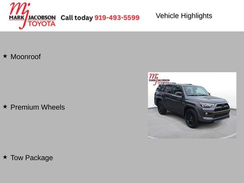 Used 2019 Toyota 4Runner Limited image 6