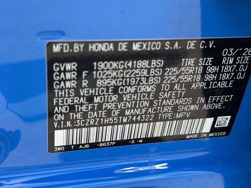New 2026 Honda HR-V Sport image 28