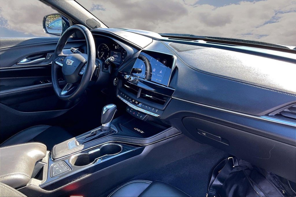 Certified 2024 Cadillac CT4 Luxury w/ Sun And Sound Package RWD image 26