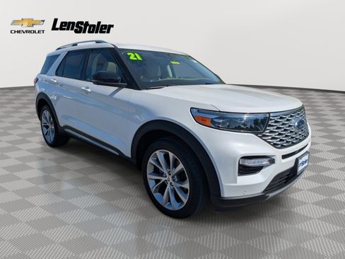 Used 2021 Ford Explorer Platinum w/ Equipment Group 601A AWD/4WD image 7