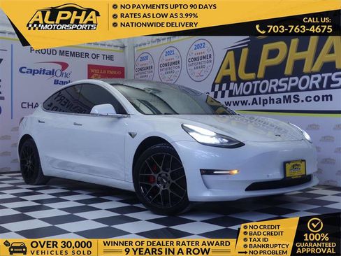 Used 2020 Tesla Model 3 Performance image 1