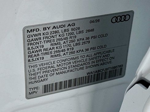 New 2026 Audi Q3 quattro 2.0T AWD/4WD image 31