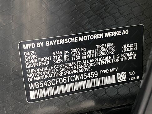 New 2026 BMW iX xDrive45 w/ Executive Package image 20