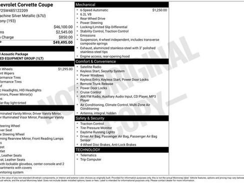 Used 2008 Chevrolet Corvette Base image 13