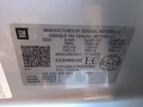 Used 2019 GMC Sierra 1500 SLT image 25