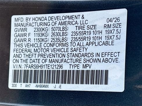 New 2026 Honda CR-V Sport Touring image 38