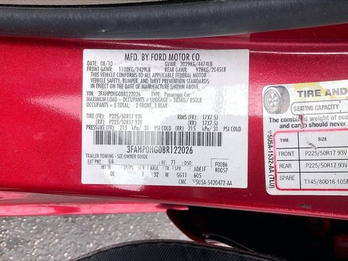 Used 2011 Ford Fusion SE w/ 201A Rapid Spec Order Code FWD image 34