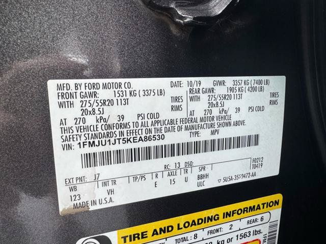 Used 2019 Ford Expedition XLT w/ Equipment Group 202A AWD/4WD image 14