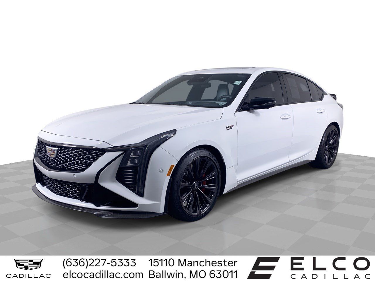 Used 2025 Cadillac CT5 V Blackwing w/ Carbon Fiber 2 Package RWD image 1