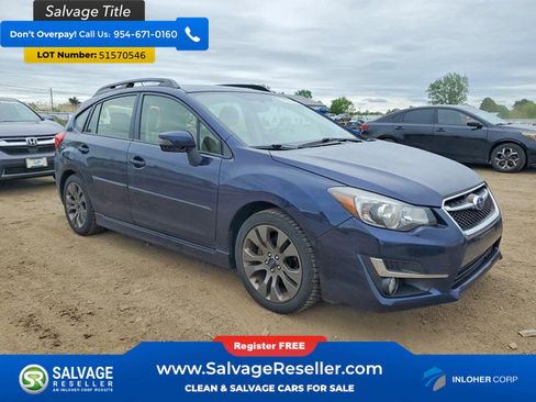 Used 2016 Subaru Impreza 2.0i Sport Premium w/ Popular Package #1 AWD/4WD image 5