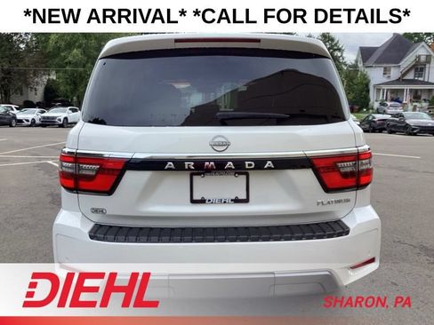 Used 2023 Nissan Armada Platinum w/ Captain's Chairs Package AWD/4WD image 6