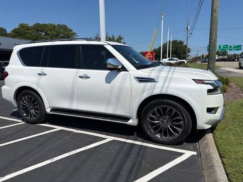 Used 2023 Nissan Armada Platinum w/ Captain's Chairs Package AWD/4WD image 6