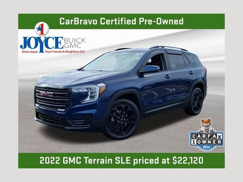 Certified 2022 GMC Terrain SLE w/ Driver Convenience Package AWD/4WD image 1