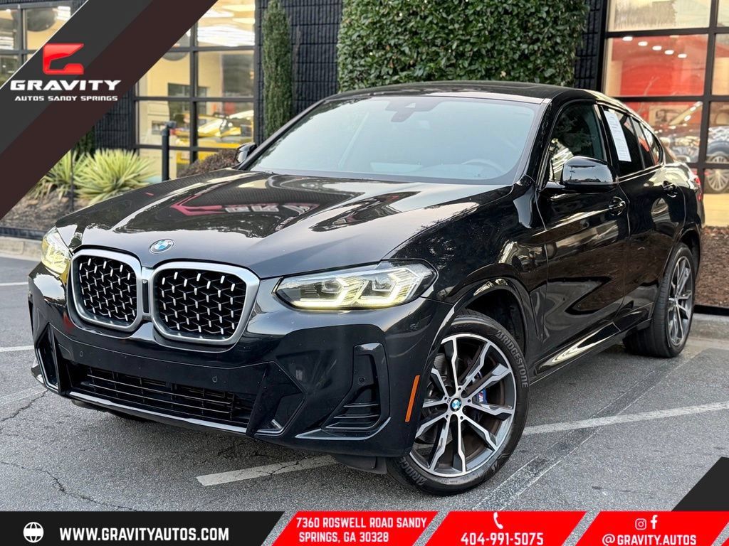 Used 2022 BMW X4 xDrive30i w/ M Sport Package 2 AWD/4WD image 1