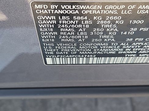 Certified 2023 Volkswagen Atlas SE AWD/4WD image 8