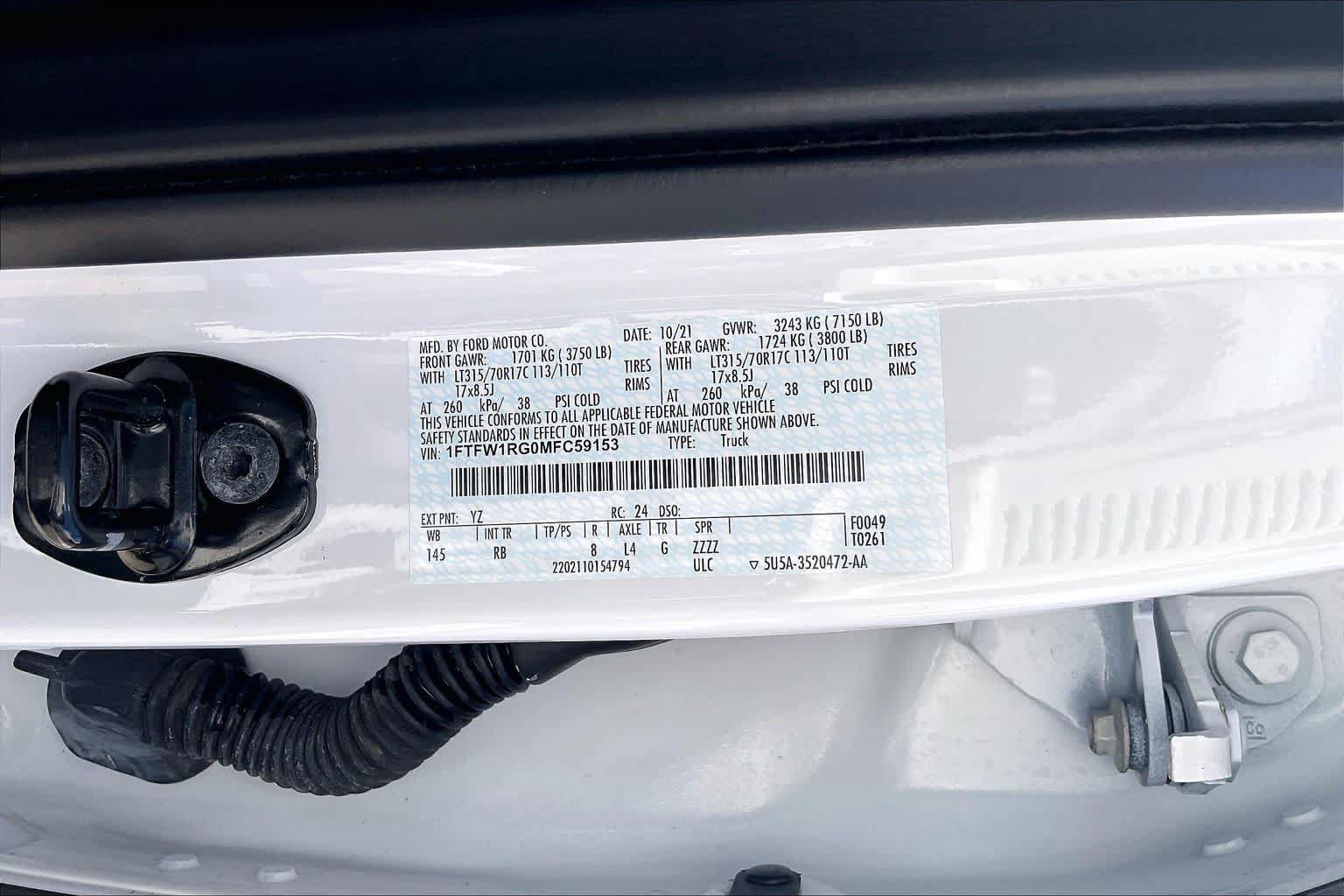 Used 2021 Ford F150 Raptor AWD/4WD image 35