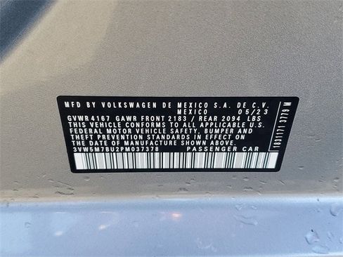 Certified 2023 Volkswagen Jetta S image 27