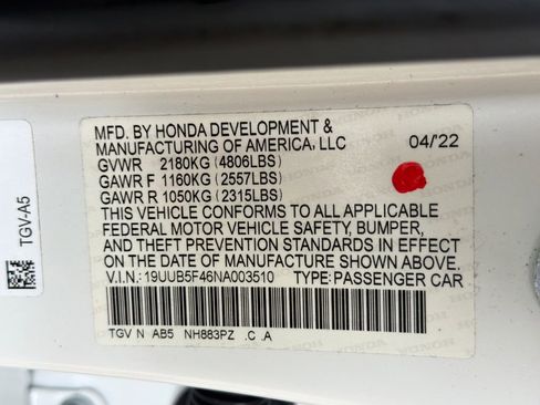 Used 2022 Acura TLX w/ Technology Package FWD image 35
