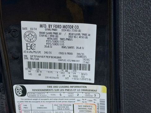 Used 2014 Ford F150 FX4 w/ Equipment Group 402A Luxury AWD/4WD image 35