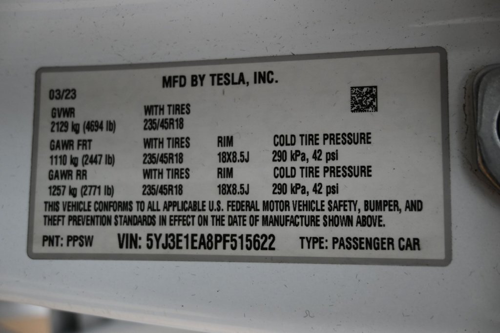 Used 2023 Tesla Model 3 Standard Range RWD image 39