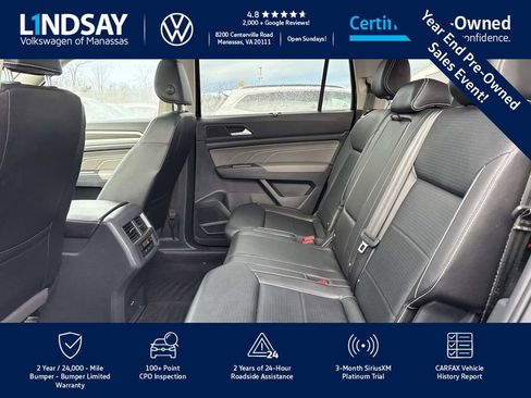 Used 2022 Volkswagen Atlas SE w/ Panoramic Sunroof Package image 12