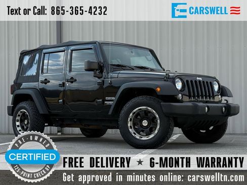 Used 2016 Jeep Wrangler Unlimited Sport w/ Quick Order Package 24S image 1