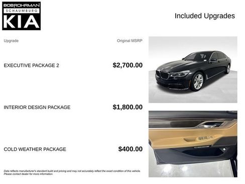 Used 2016 BMW 750i xDrive AWD/4WD image 4