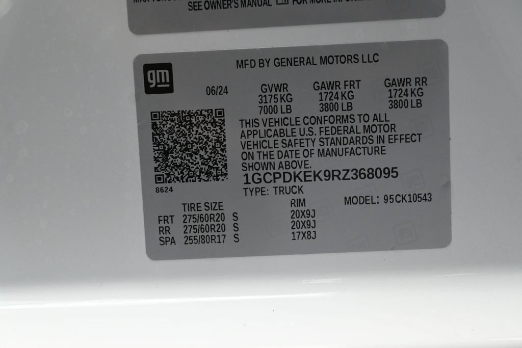 Certified 2024 Chevrolet Silverado 1500 LT AWD/4WD image 15