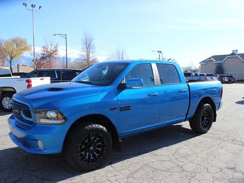 Used 2018 RAM 1500 Sport w/ Hydro Blue Sport Package image 1