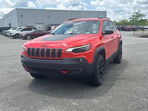 Used 2021 Jeep Cherokee Trailhawk AWD/4WD image 9