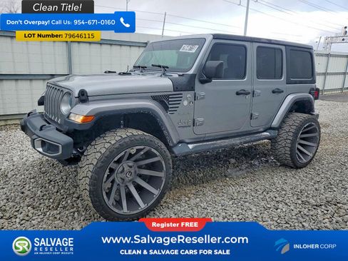 Used 2019 Jeep Wrangler Unlimited Sahara AWD/4WD image 1