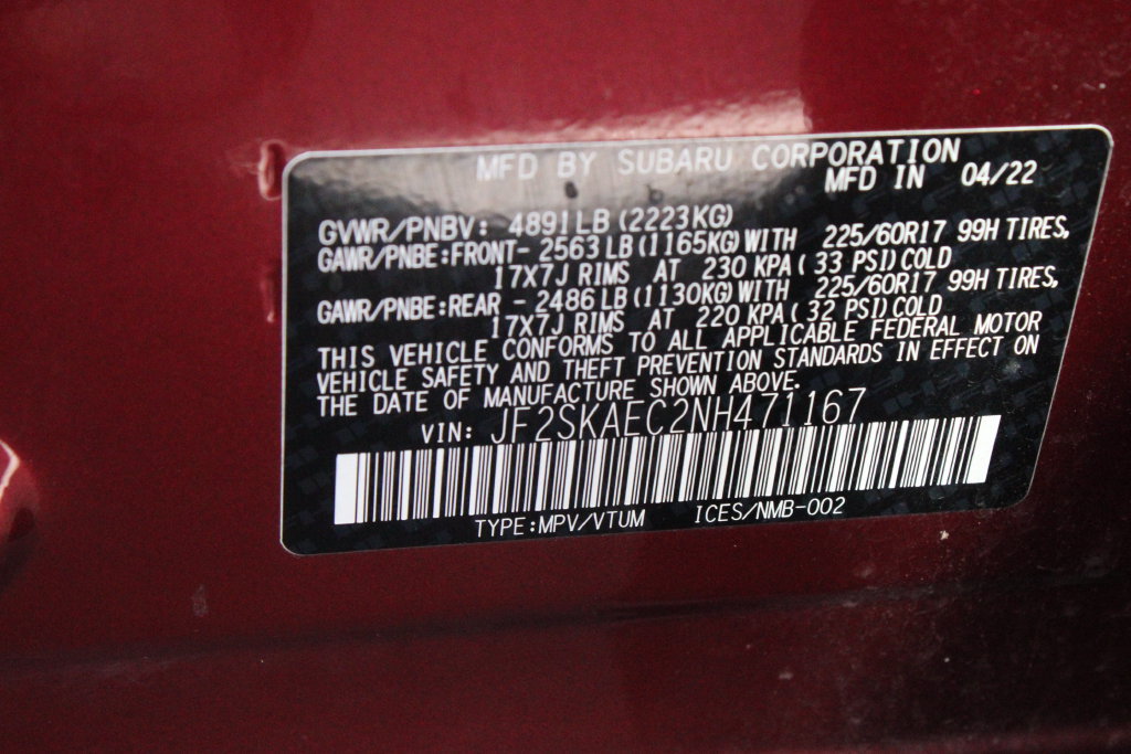 Used 2022 Subaru Forester Premium w/ Popular Package #1 AWD/4WD image 66