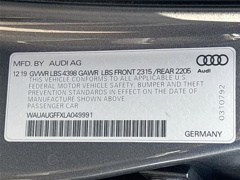 Used 2020 Audi A3 2.0T Premium image 32