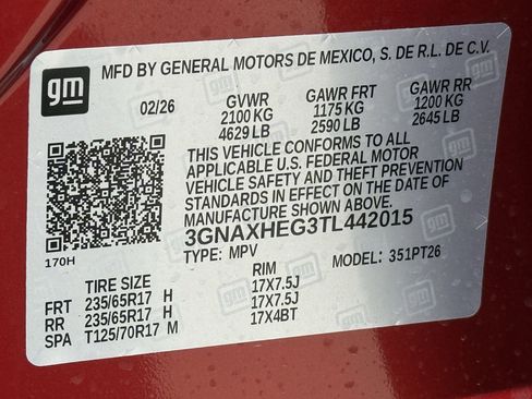 New 2026 Chevrolet Equinox LT image 23