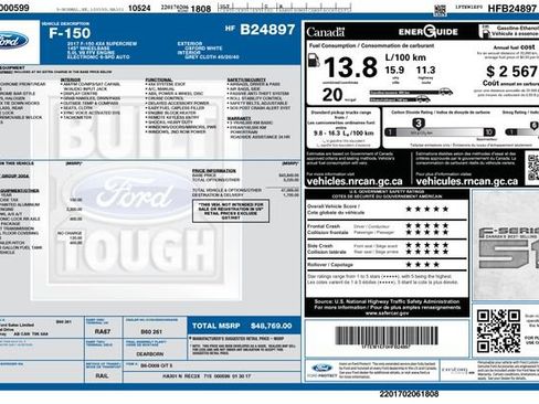 Used 2017 Ford F150 XLT AWD/4WD image 34