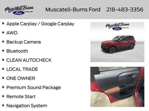 Used 2021 Ford Bronco Sport Outer Banks w/ Outer Banks Package (96D) image 7