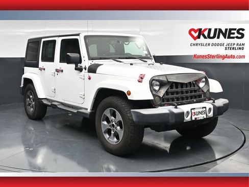 Used 2016 Jeep Wrangler Unlimited Sahara w/ Trailer Tow Group AWD/4WD image 1