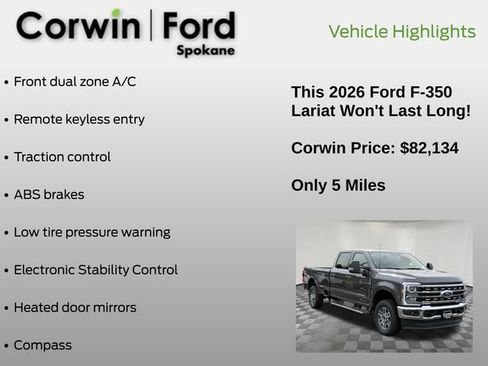 New 2026 Ford F350 Lariat AWD/4WD image 6