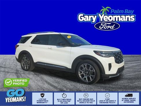 Certified 2025 Ford Explorer Platinum w/ Ultimate Package image 1