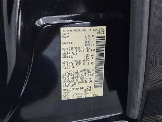 Used 2022 Nissan Frontier PRO-4X AWD/4WD image 27