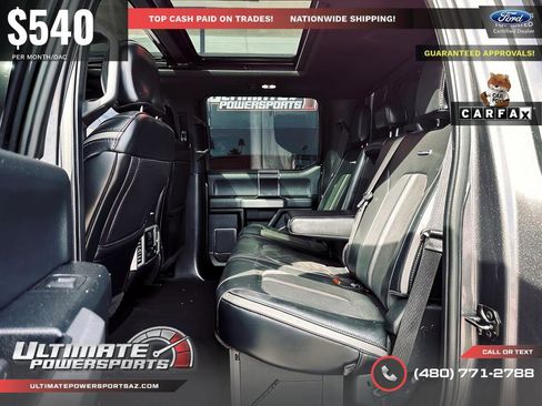 Used 2019 Ford F250 Platinum w/ Platinum Ultimate Package AWD/4WD image 58