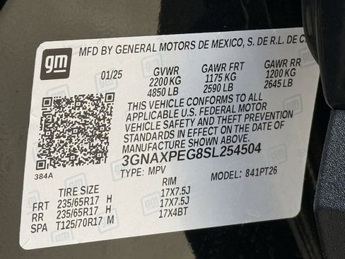 Used 2025 Chevrolet Equinox LT image 26