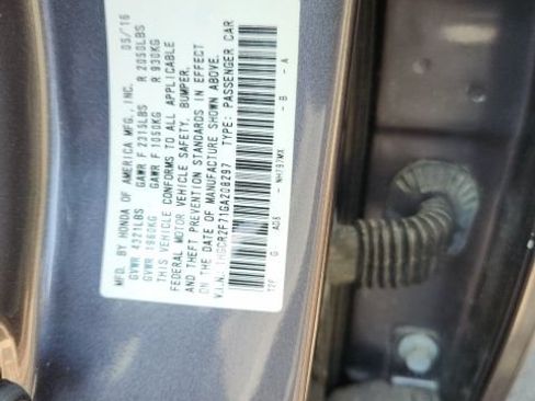 Used 2016 Honda Accord EX image 2